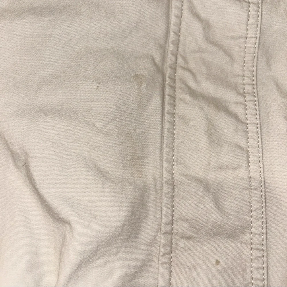 GAP Girl's Cream Full Zip Sherpa Lined Jacket Size Large 10/12